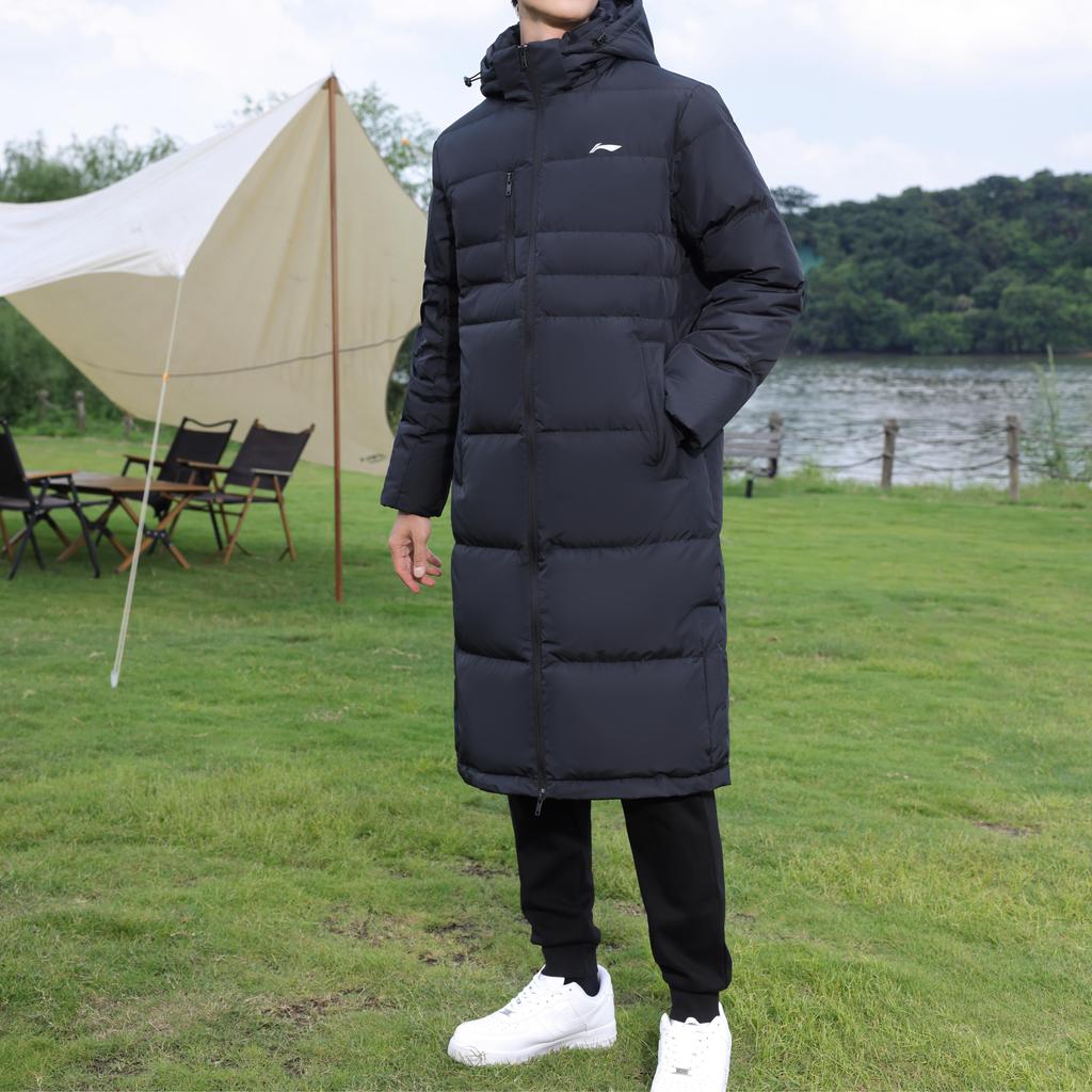Li Ning Hot Pots Down Collection Down Jacket Men's Black AYMV771-1