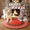 1pc Christmas Round Rugs: Santa, Snowman, Tree Designs - Festive Home Decor ,Christmas round carpet decoration..