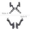 For Land Rover Defender 90 110 -2025 Carbon Steel Car Front Engine Cover Lamp Holder Bracket Accessories Car Modification