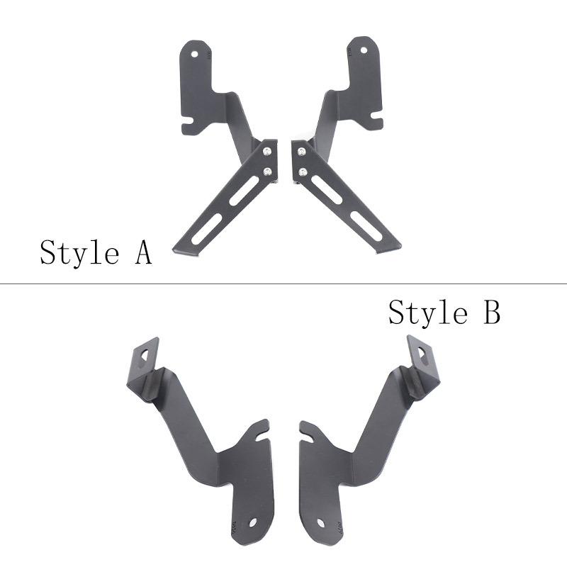 For Land Rover Defender 90 110 -2025 Carbon Steel Car Front Engine Cover Lamp Holder Bracket Accessories Car Modification