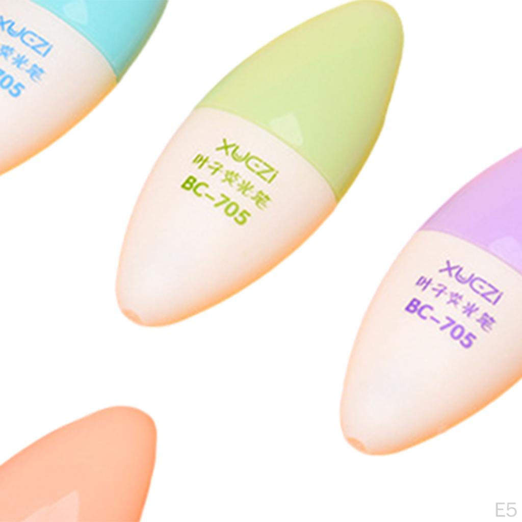 Cartoon Mini Highlighters Pens Set,Graffi Color Pens,Stationery Writing for Home ,Kids Gifts