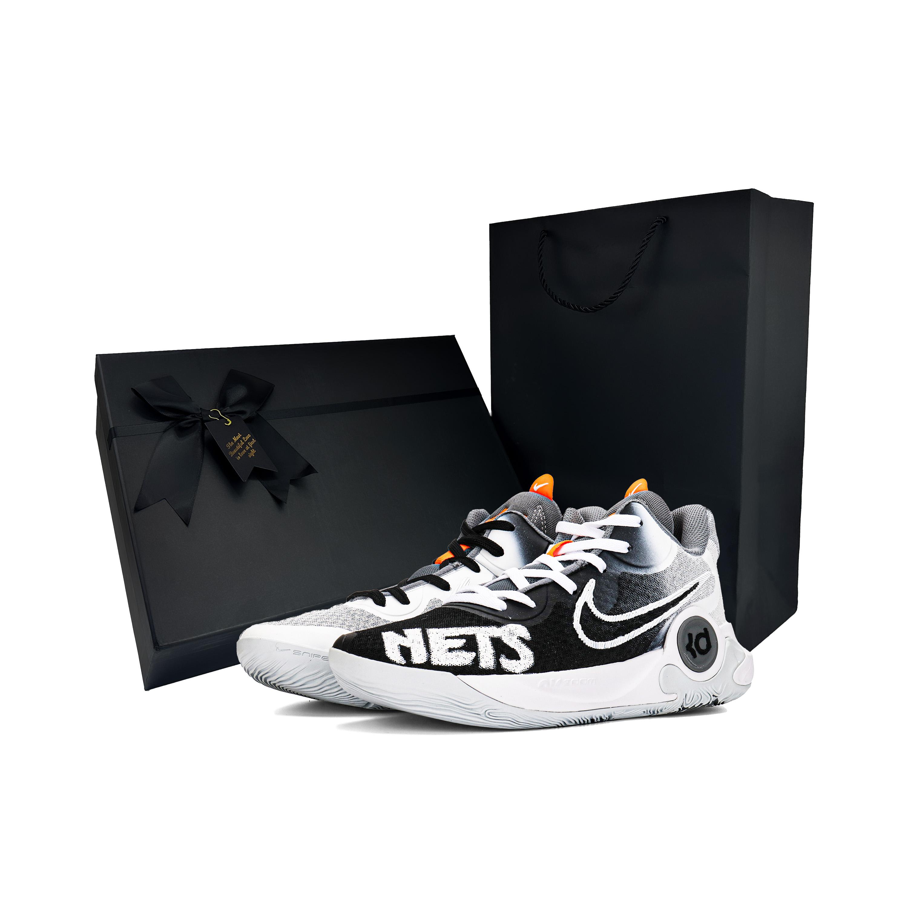 

Nike KD Trey 5 IX 7 11 High End Box Cushioning, Wear Resistant Mid top Basketball Shoes Unisex Black White CW3402-011(Team1337-7 11-) 44