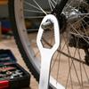 Universal Self Tightening Wrench High Carbon Steel Adjustable Wrench with Long Handle Car Bike Repairs Multi-Angle Fastener Tool