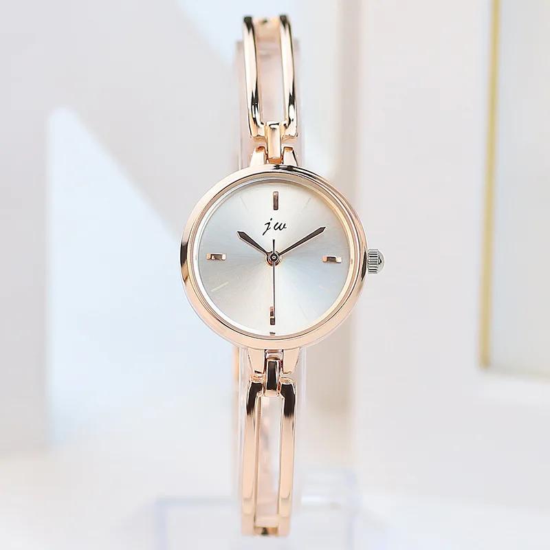 Fashion Small Dial Rose Gold Women Watches Luxury Alloy Strap Ladies Bracelet Watch Gift Relogio Feminino Quartz Watch for Women