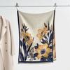 Autumn and winter new double-sided color oil painting series imitation cashmere thickened warm scarf women's air conditioner shawl