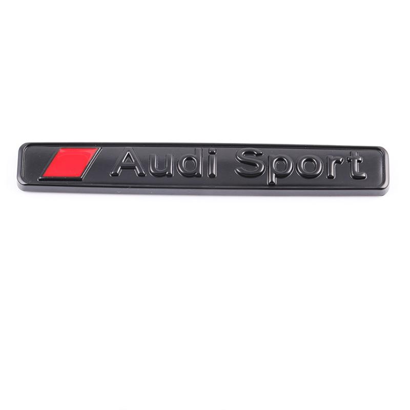 2026 Car Styling Logo Metal Sticker Body Trunk Decal For Audi Quattro A3 A4 A6 A5 Q5 A1 Q7 Q3 TT S1 RS3 RS4 S3 S4 RS5 RS6 RS7 S5 S6