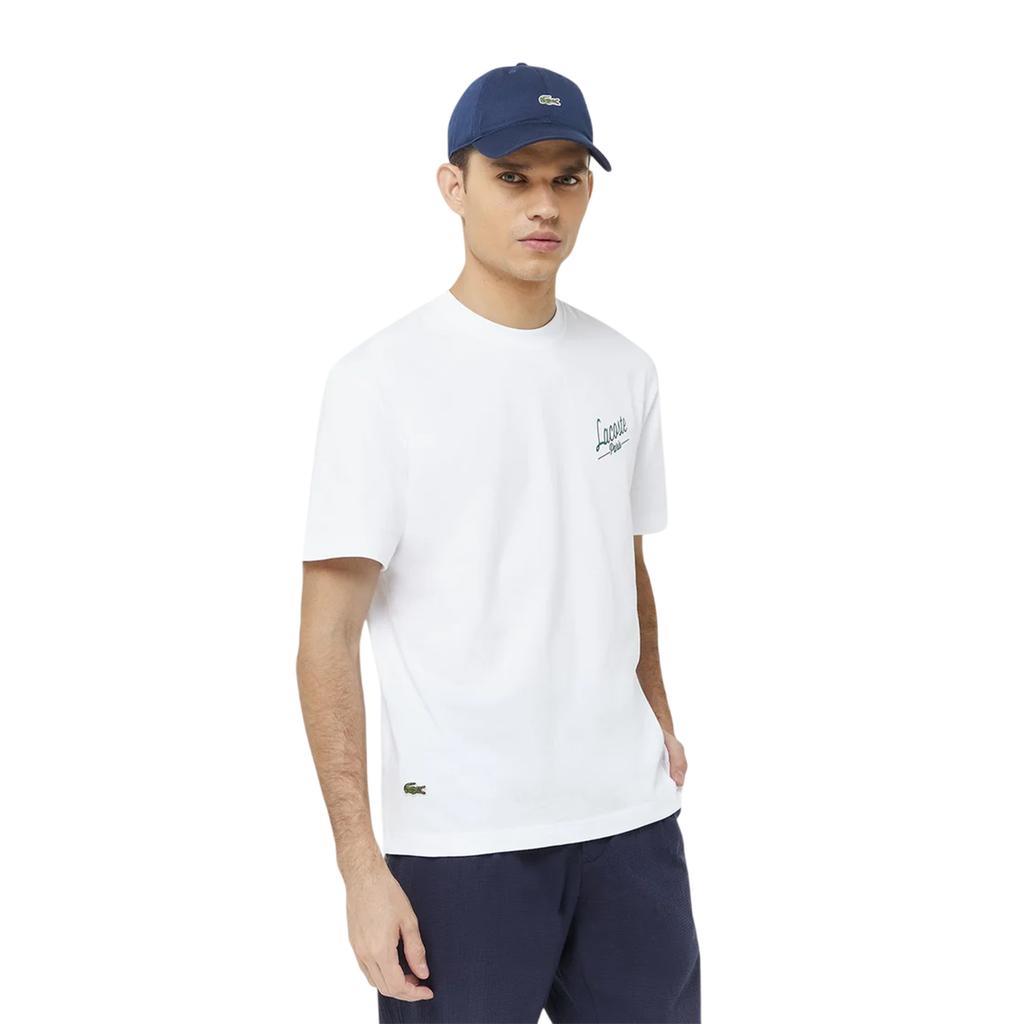 Lacoste Mens Heritage Organic Cotton T-Shirt