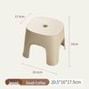 Thickened Non-slip Plastic Footrest Stool for Kids and Adults - Ideal for Bathrooms and Entryways