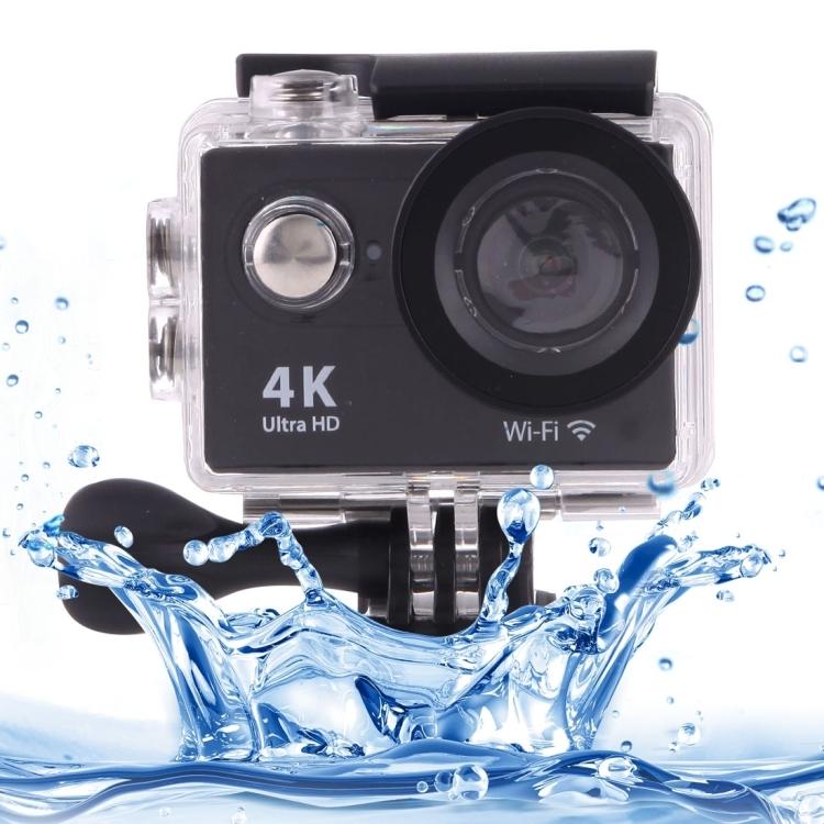 H9 4K Ultra HD1080P 12MP 2 Inch LCD Screen WiFi Sports Camera, 170 Degrees Wide Angle Lens, 30m Waterproof