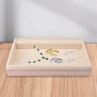 Schmuckaufbewahrungstablett Displayhalter für Armband Anhänger Vitrine