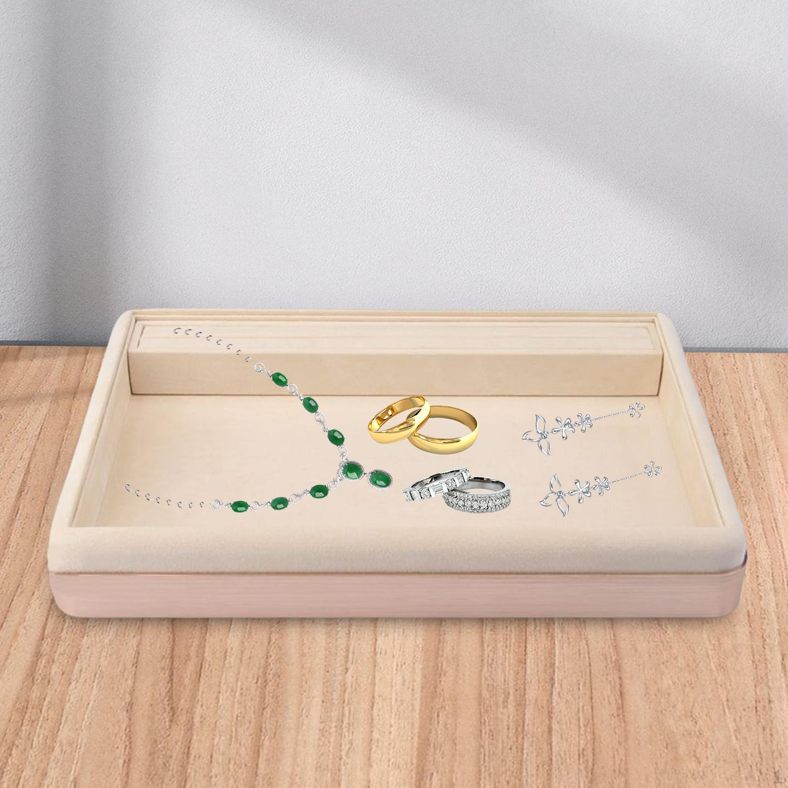 

Jewelry Storage Tray Display Holder for Bracelet Pendant Show Case Style D