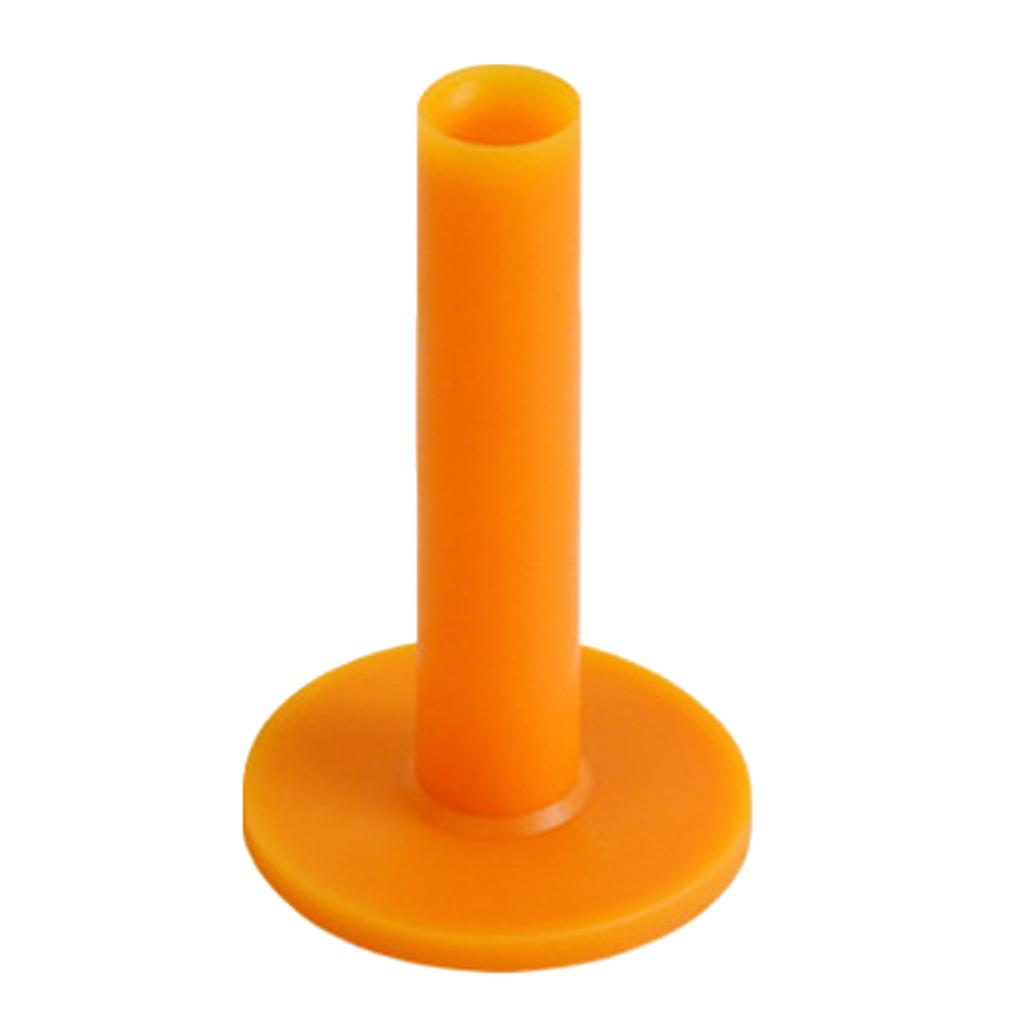 10Pcs Golfing Rubber Tees for Driving Ranges Practice Mat Easy to Carry Golfing Tees Holder for Beginner Professional