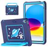 Cross-border iPad Air/Pro 11 Silicone Protective Case for Kids, Drop-proof Stand, 10th Gen 10.9/Pro 11