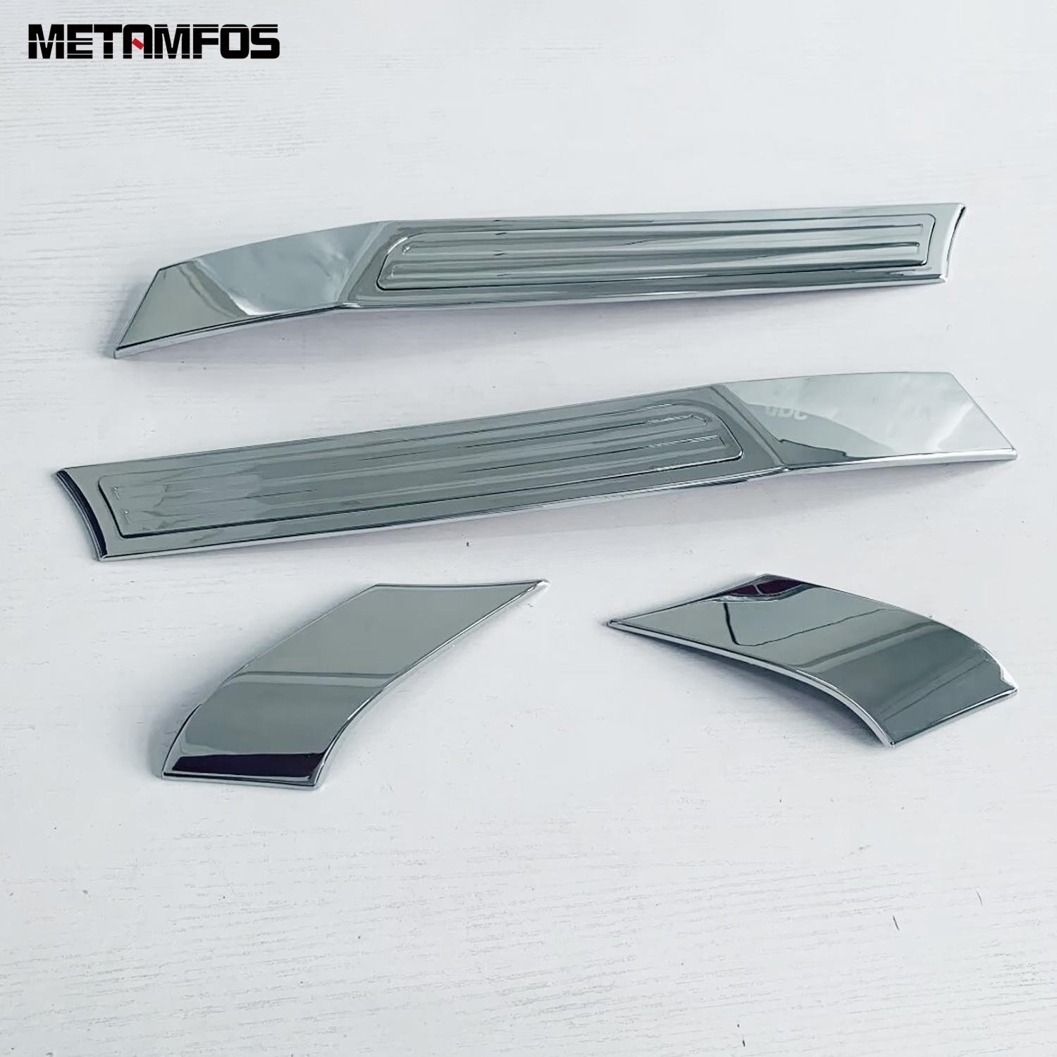 

Для Toyota Land Cruiser Prado J250 2024 2025 2026 Хромированная Накладка на Переднюю Стойку Кузова (A-стойку) и Заднюю Стойку Кузова (C-стойку) Автоаксессуары ABS Chrome Plastic