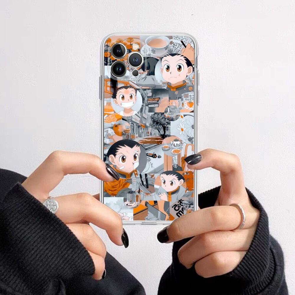 

Hunter x Hunter Phone Case for iPhone 16 15 8 7 6 6S Plus X SE XR XS 14 11 12 13 Mini Pro Max Mobile Case iPhone 15 plus