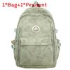 Backpack For Students Unisex Nylon Breathable Animal Pattern School Travel Bag