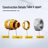 1226 Copper Aluminum-Plastic Pipe Elbow Joint for Solar Heater Water Fittings