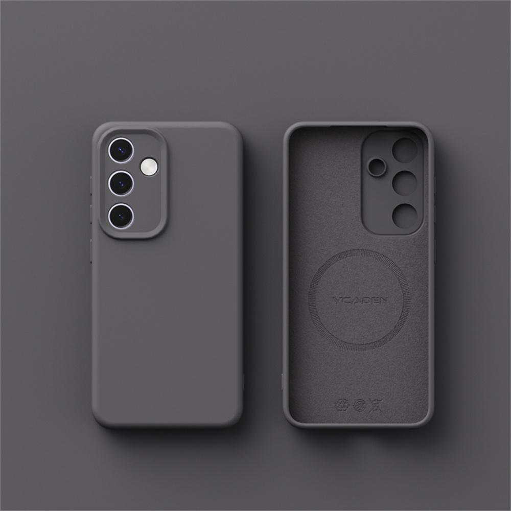 Original Liquid Silicone For Magsafe Magnetic Case For Samsung S25 S24 S23 S22 Ultra Plus A56 A16 A55 A54 Wireless Charge Cover