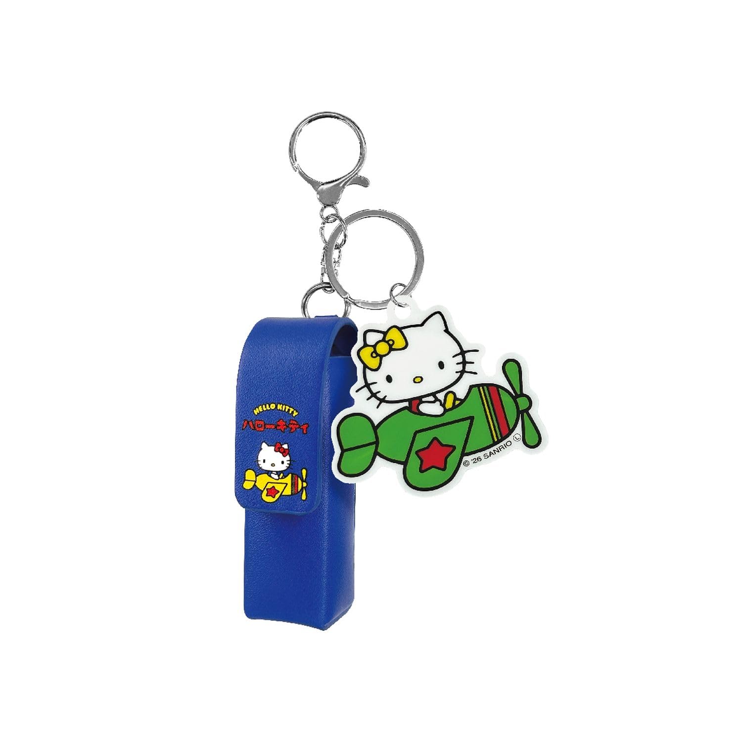 Sunart Hello Kitty Серия Ретро Чехол для помады Шарм Самолет SAN-0152-BLE