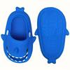 ZXCDINO Suitable for Boys and Girls Adorable EVA Shark Design Clogs, Breathable Lightweight Non Slip Soft Sole Slippers, Kids Footwear