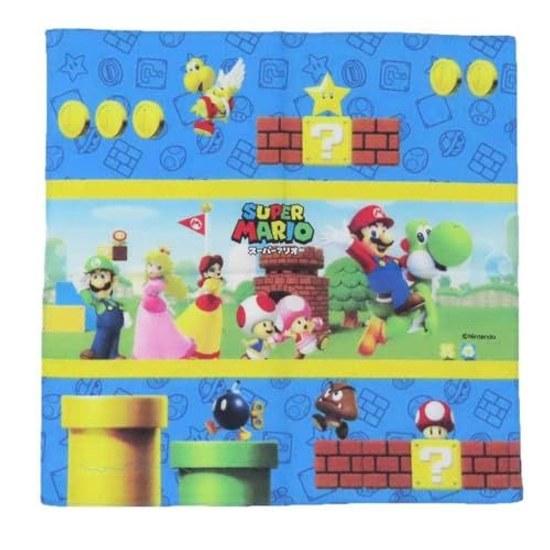 Super Mario Brothers Handkerchief Hand Towel B San Art School Supplies Character Goods
