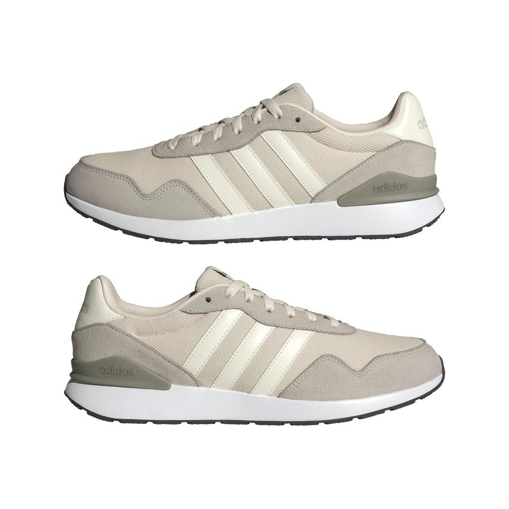 Adidas Run 60s OMT69 Aluminium Größe cm 4.0 Sneaker, Aluminium/Off-White/Wonder (JR6625), 28,0