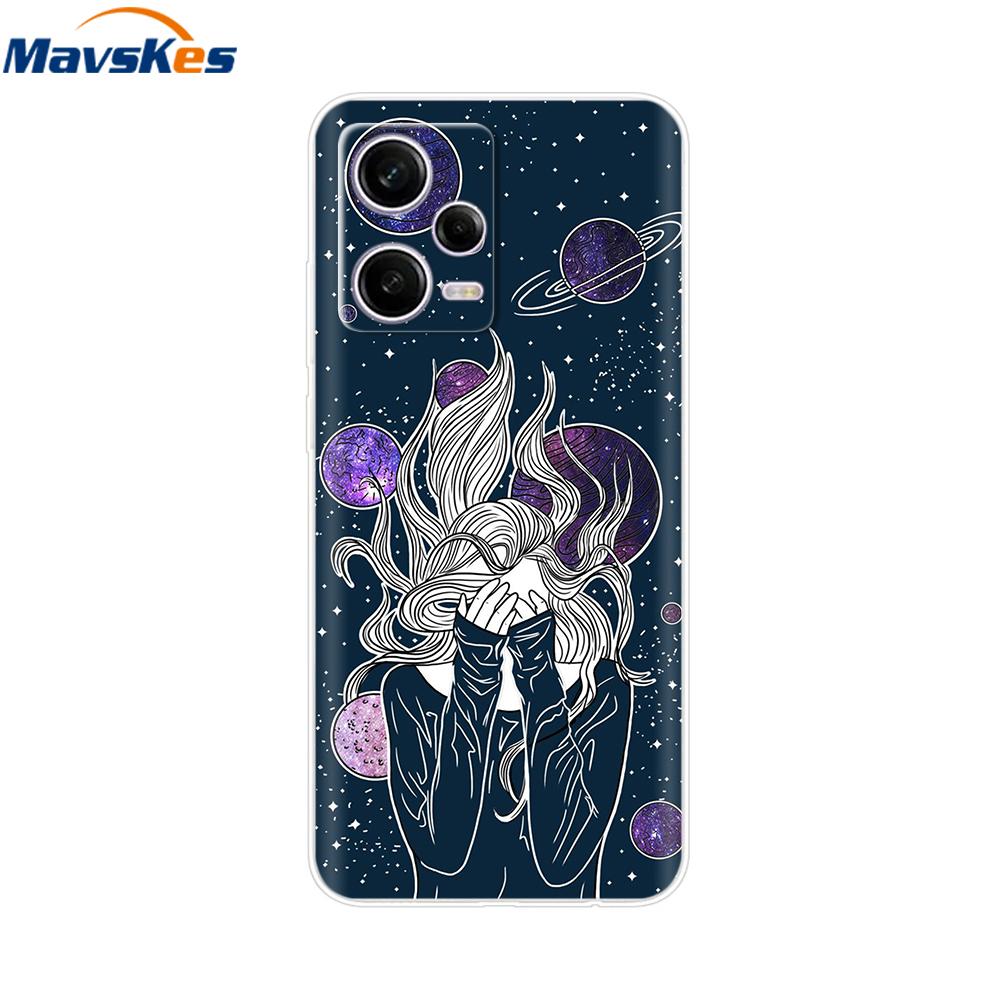 For Xiaomi Redmi Note 12 Pro 5G Case Transparent Soft TPU Back Cover For Redmi Note 12 Pro Plus Note12 5G 4G Cases Cover Fundas