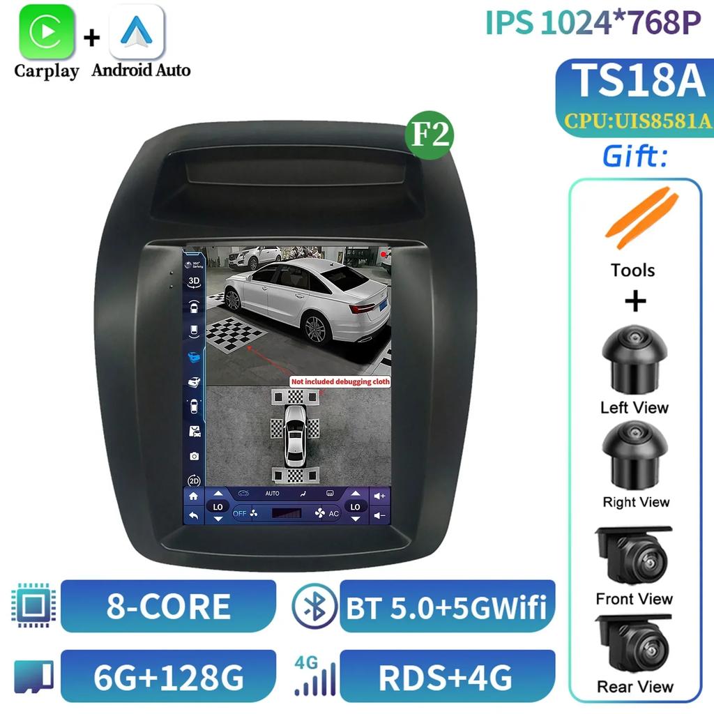 9.7inch Android 14 For Kla Sorento 2013-2014 2014 2015 2016- 2021 Monitor Screen Multimedia Autoradio Navigation Stereo Radio GP