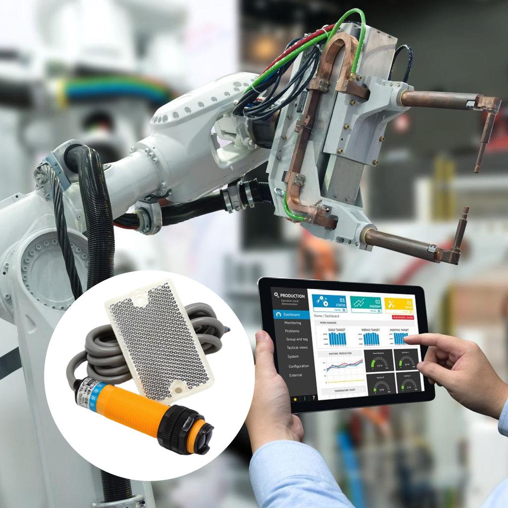 Portable Infrareds Proximities Sensors Switches NC Detection Distance Convenient for Industrial Automation Daily Use