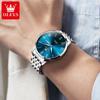 OLEVS Mens Watch Business Quartz Watch Waterproof Luminous Watch For Man Dual Calendar Display Mens Gifts