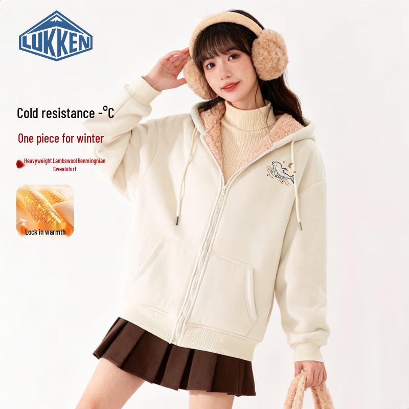 

Толстовка с капюшоном LUKKEN Star-Moon Dolphin с флисовой подкладкой 2XL