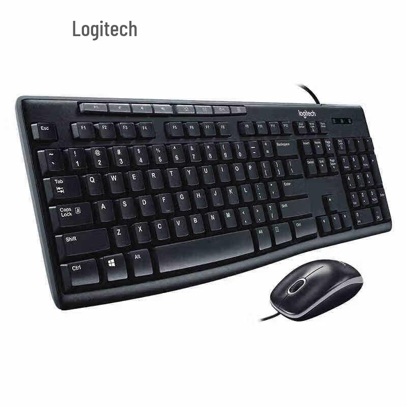 Logitech MK200 Wired Keyboard and Mouse Combo