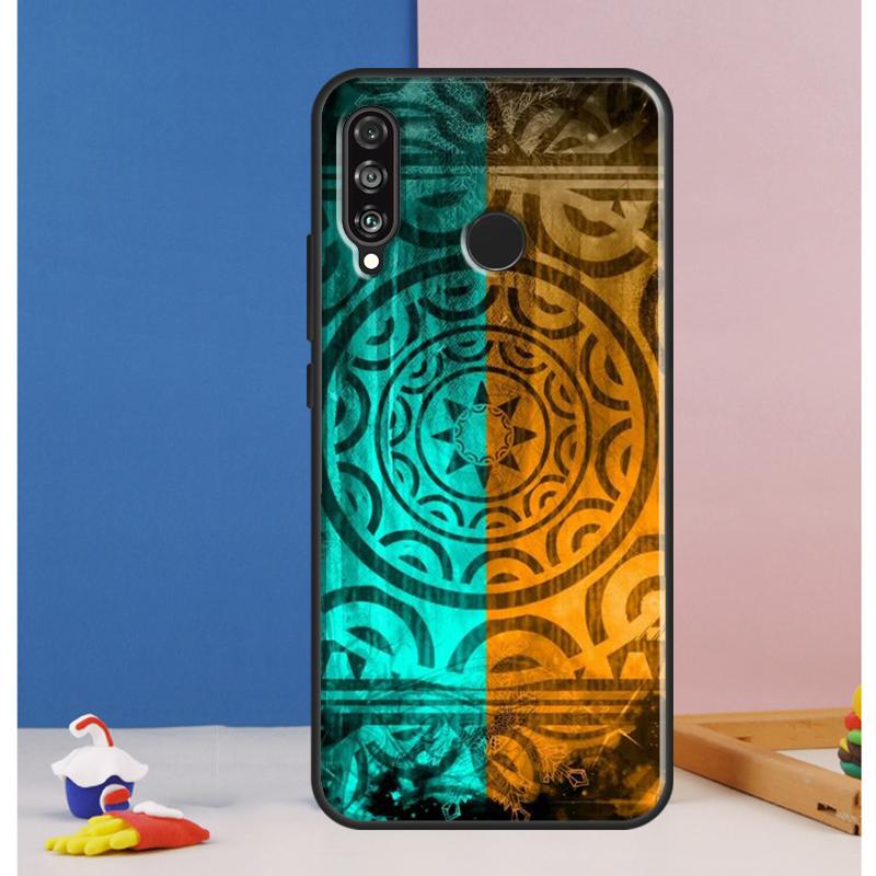 Maori Samoan Polynesian Tribal For Huawei Nova Y90 Y70 Y60 Y72 Y61 Y91 12s 12i 11i 7i 8i 9 10 SE P60 Pro P30 P40 Lite Case