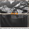 Salon Chair Cover Protectors Clear Square Waterproof Hairdressing Chair Back Covers Fit Standard Salon Chairs and Office Chairs