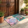 Floor Mat Soft Flannel Rug Non-Slip Absorbent Mat for Bathroom Bedroom Home Decor Anime Cute K-ketnipzS
