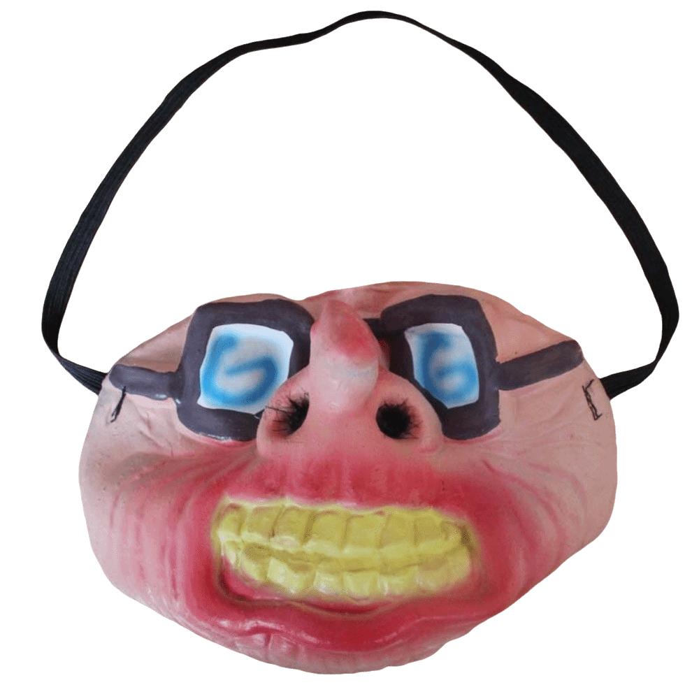 Anti-Bite Smiling Teeth Pet Muzzle Anti-Scavenge Grinning Dog Mask  Dog Cross Dressing