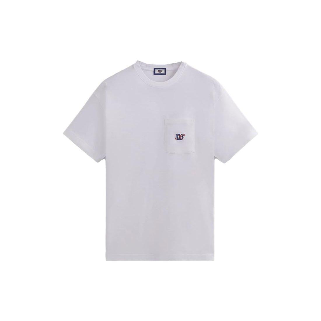 

Футболка Kith For Wilson Eiffel Tower, белые мужские топы KHM031199-101