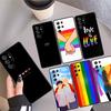LGBT Flaga Tęczowa Duma Gejowska Etui Pokrowiec Na Telefon Dla Samsung Galaxy S24 Ultra 23 S22 Plus S21 FE S20 Note 10 Pro Note 20 lite