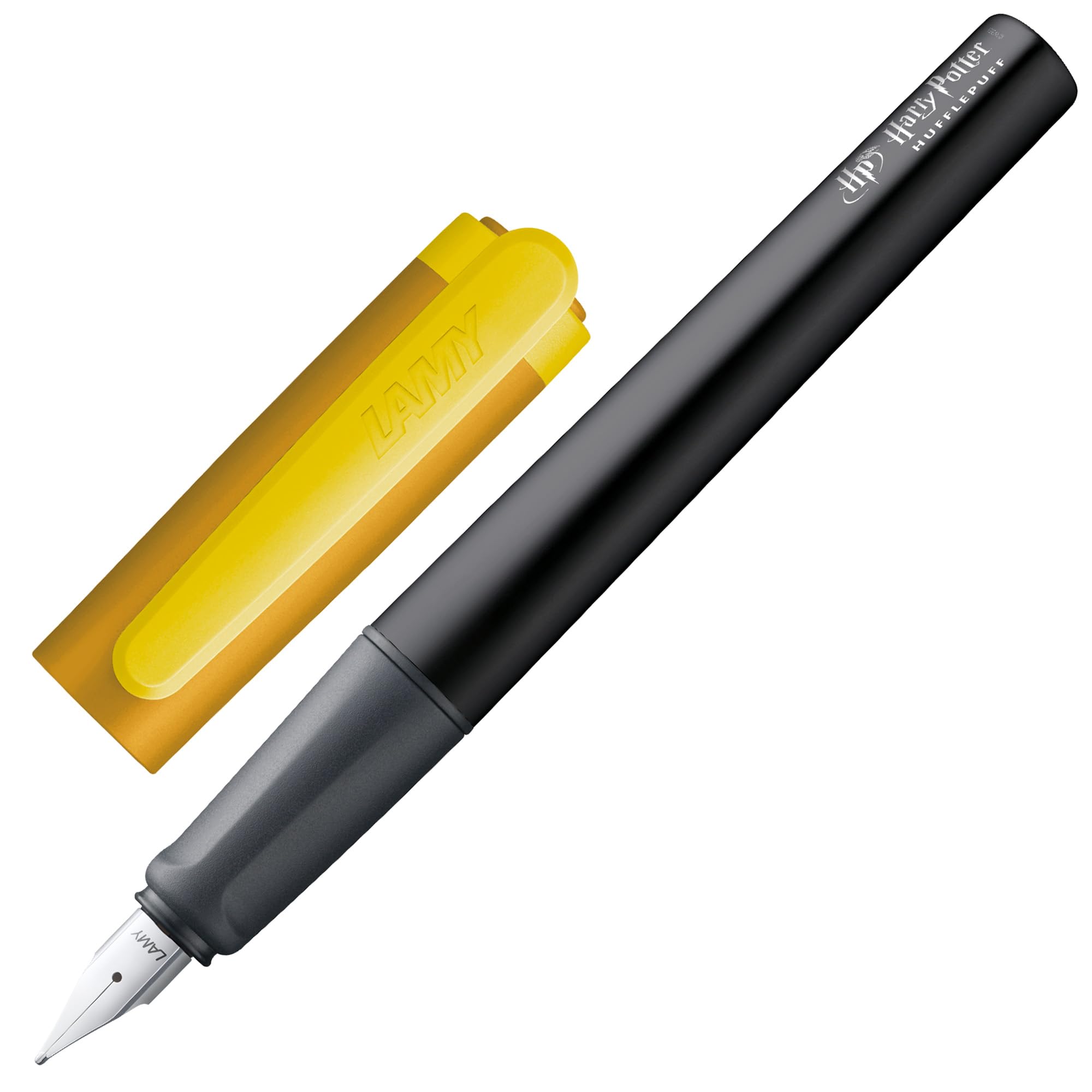 

Lamy Nexx Harry Potter Hufflepuff Fountain Pen Special Edition with House Engraving Steel Medium Line Width Aluminum Body T10 Blue Ink Cartridge - -