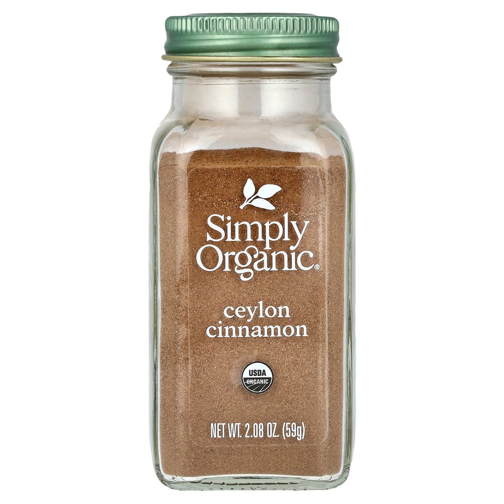 Simply Organic Ceylon Cinnamon 2.08 oz (59 g)