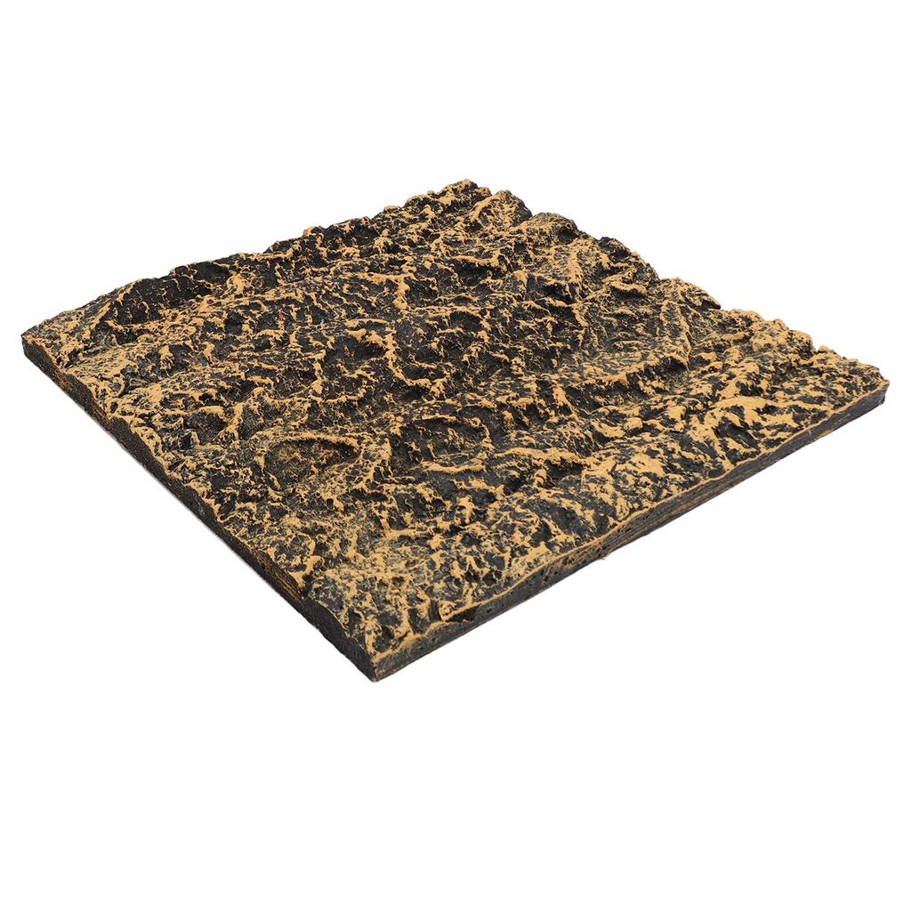 Rock Terrarium Bakgrunn Høy Simulering Klar tekstur PU Reptil Tank Bakgrunn Board Habitat