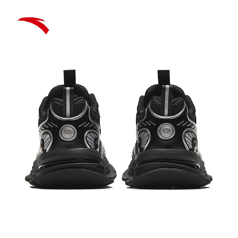Anta Champion All-Weather Series Comfortable Non-Slip Low-Top Running Shoes Women sneakers Black 122348805A-6