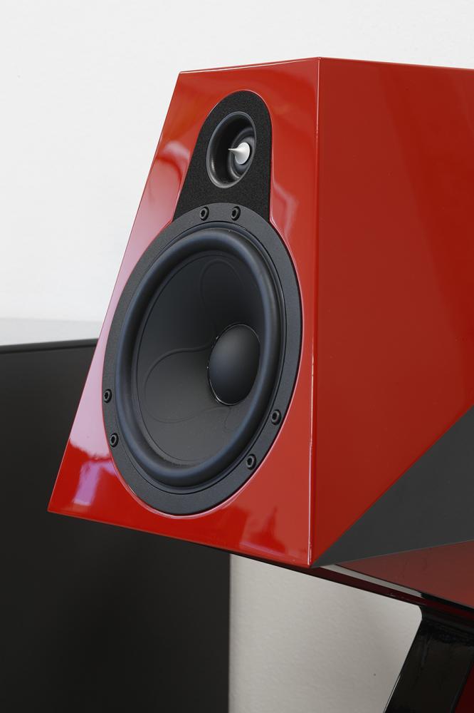 Acoustique Quality PASSION ORCA - zestaw o doskonałej konstrukcji High End, kolor red/black, Acoustique Quality