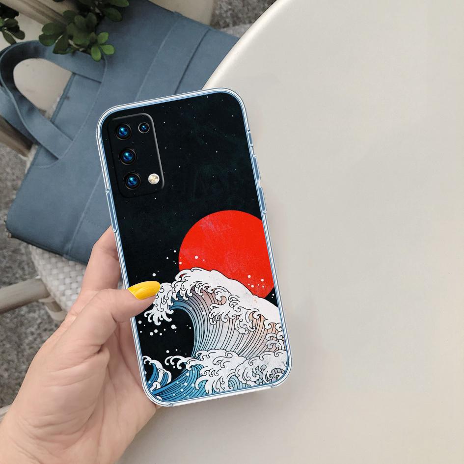 QT21 Great Wave Off Kanagawa New High-End Phone Case for Moto Edge 20 30 S30 40 50 Fusion Plus Pro Lite Neo Ultra G Stylus Play