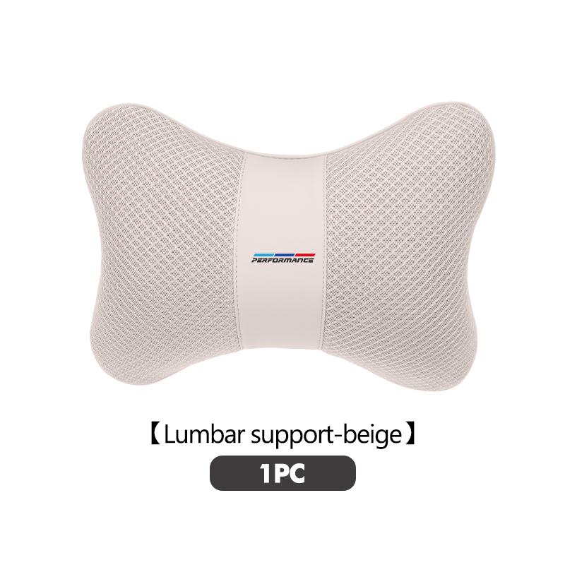 tclvr3 For BMW New Breathable Car Seat Cushion Neck support Support Headrest Pad Pillow 1 3 5 Series X1 X3 X4 X5 X7 G20 G38 F20 F39 F48