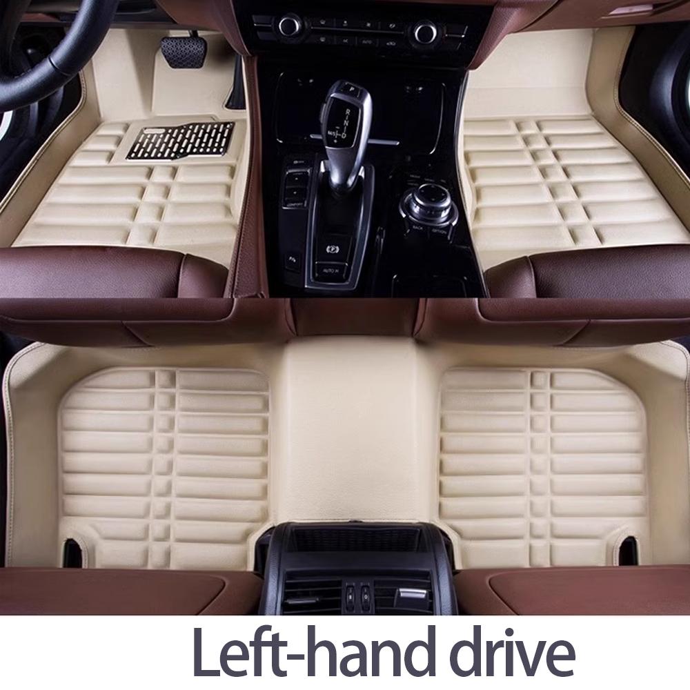 Car Floor Mat for Toyota RAV4 XA50 ~2024   Waterproof Leather Foot Inner Liner Carpet Pad  Cover Accessories