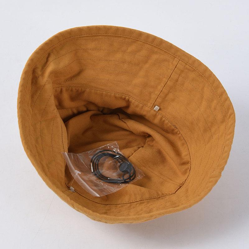 Fashion Spring Summer Solid Color Bucket Hat Cotton Women Man Travel Sun Hat Retro Casua Adult Fisherman Caps Girls Hip Hop Hat