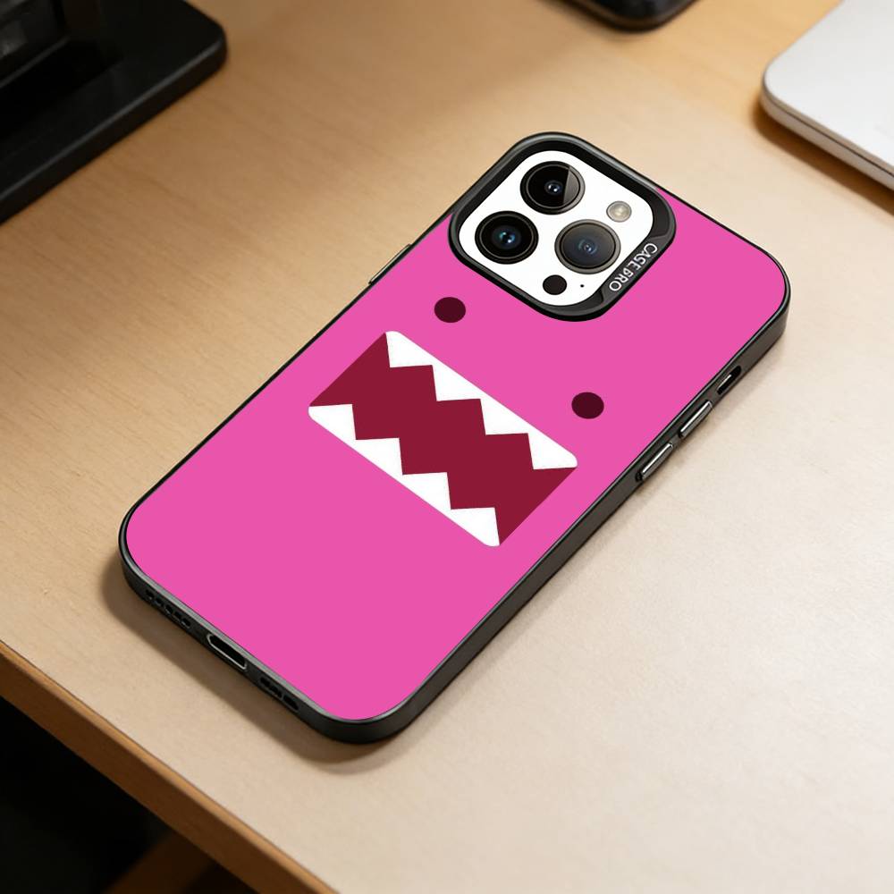 D- Funny Graffiti  Phone Case For iPhone 17,16,15,14,13,12,11 Plus,Pro Max,XS,Colorful Silver Black Cover