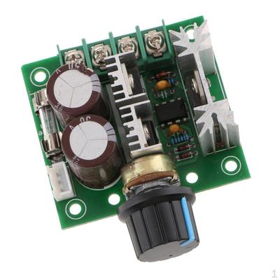 12V-40V 10A PWM DC Motor Controller mit Knopfregler