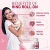Combo Bébé Organo de Roll-on Hing et Roll-on Naturel pour Soulagement du Rhume | 40 ml chacun | 100% Ayurvédique | Rhume et Congestion Nasale avec Hing | Fabriqué en Inde